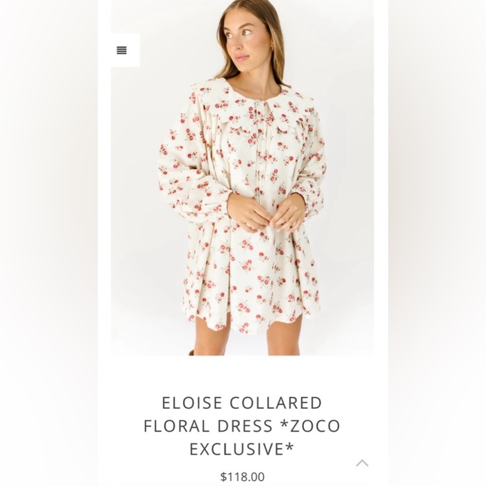 SHOP ZOCO Eloise Dress!